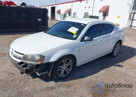 2014 Dodge Avenger Se z USA, uszkodzony, nr VIN 1C3CDZAB8EN189629